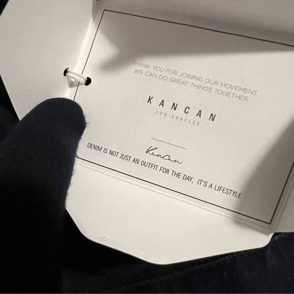 Kancan Dark Wash High Rise Flare Jeans - Picture 10 of 15